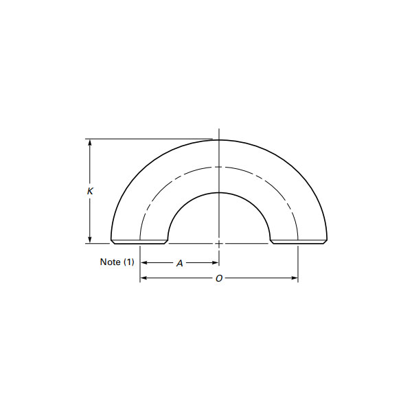 جوش لب به لب زانویی 180 درجه