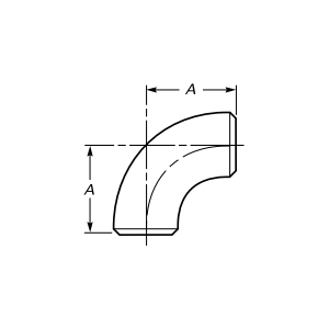 جوش لب به لب زانویی 90 درجه