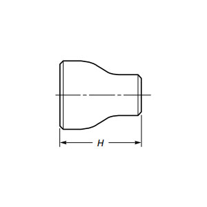 کاهنده متحدالمرکز جوش لب به لب